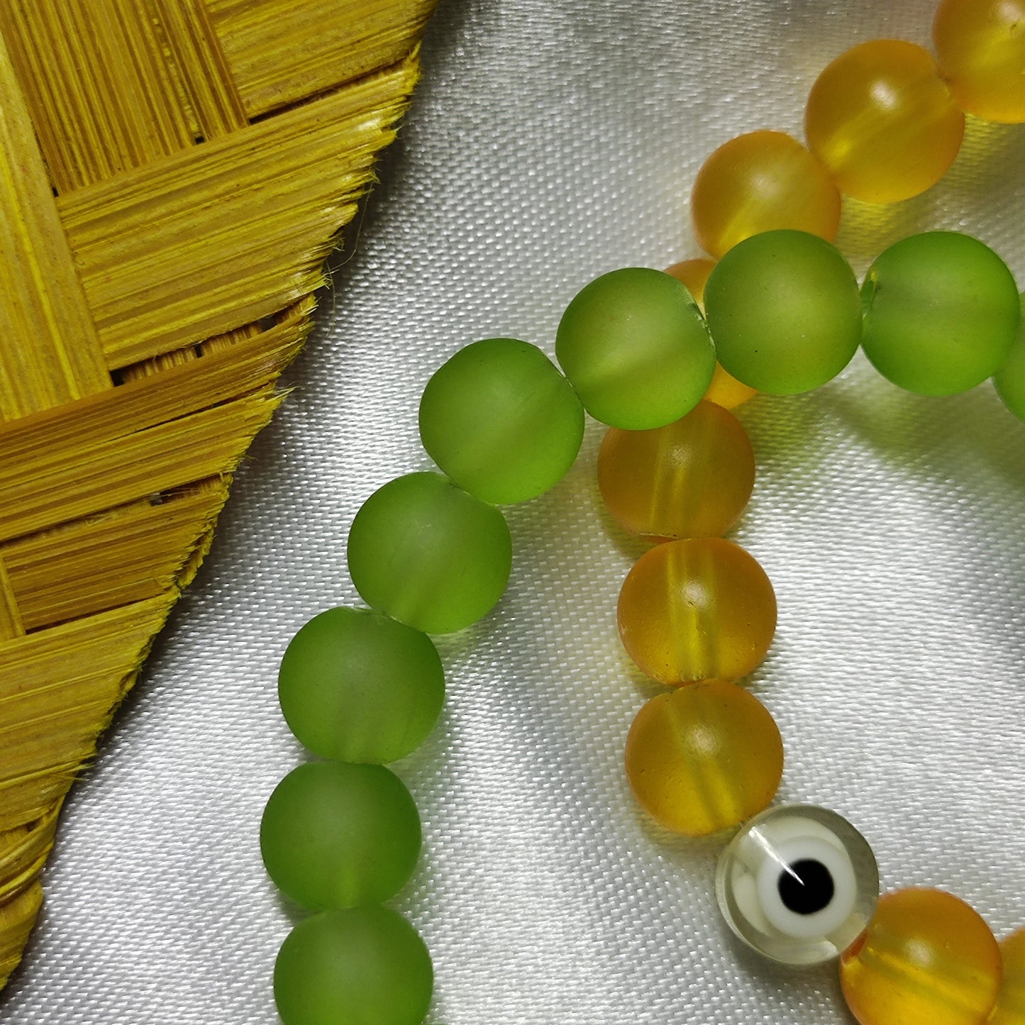 Green Yellow Evil Eye