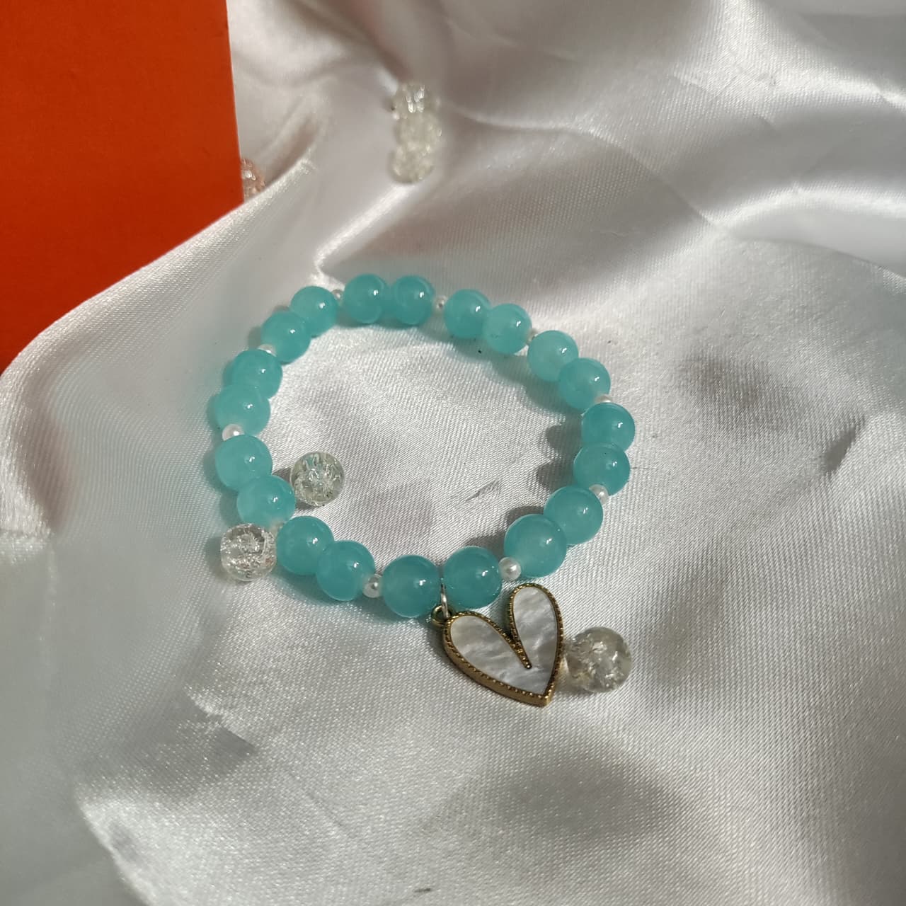 Turquoise beaded bracelet