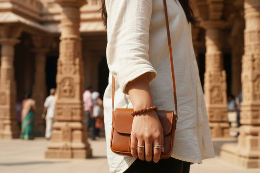 Brown stone bracelet