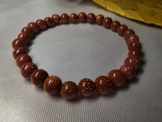 Brown stone bracelet