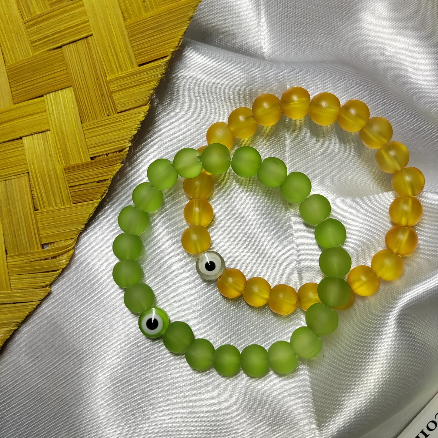 Green Yellow Evil Eye